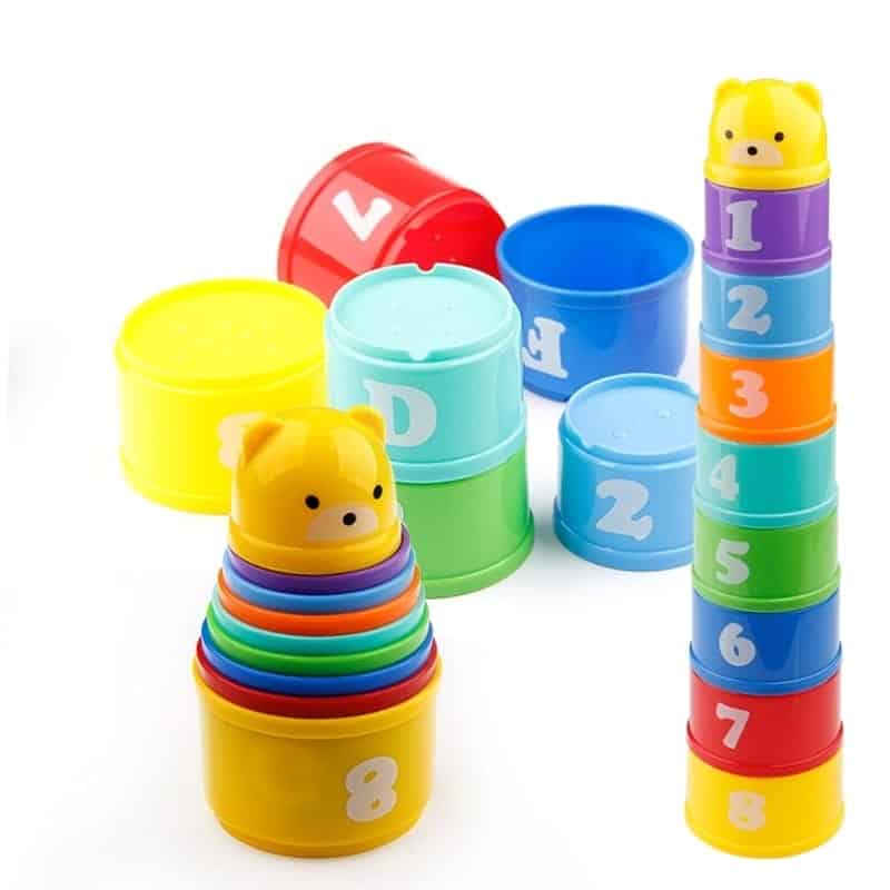 Stacking Cups Educational Baby Toys (8 pieces)