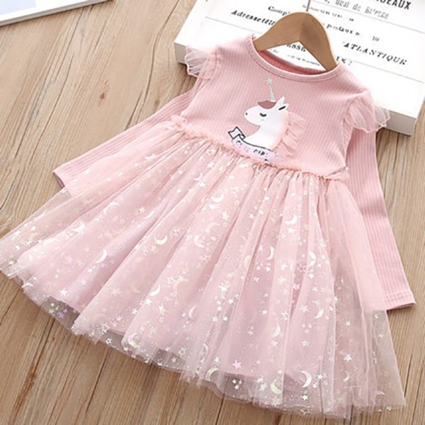 A pink dress